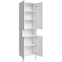 Пенал напольный, цвет белый, 55 см арт-VAN0555N — фото 2, Пеналы для ванной комнаты