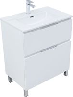 Товар: Тумба с раковиной Aquanet Алвита new 70 (Flash) напольная 2 ящ. цв. белый матовый 00345687 - фото 2 Тумба с раковиной Aquanet Алвита new 70 (Flash) напольная 2 ящ. цв. белый матовый 00345687 — фото 2, Тумбы с раковиной