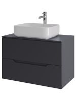 Товар: Orange Line Li-80TugMDF+B05-500W тумба с раковиной подвесная 80 см, графит/белый Li-80TugMDF+B05-500W - фото 6 Orange Line Li-80TugMDF+B05-500W тумба с раковиной подвесная 80 см, графит/белый Li-80TugMDF+B05-500W — фото 6, Тумбы с раковиной