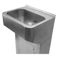 Раковина настенная РН 005 с пьедесталом арт-РН005сП — фото 1, Раковины подвесные