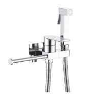 Гигиенический душ со смесителем Rose , хром арт-R307 — фото 1, Гигиенические души