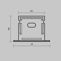Комплектующие для профиля Led Strip арт-642070 — фото 2, Комплектующие для освещения