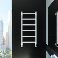 Товар: Полотенцесушитель электрический Grota Soffi K 430х1000 белый Soffi K 430х1000 RAL9016 EL - фото 3 Полотенцесушитель электрический Grota Soffi K 430х1000 белый Soffi K 430х1000 RAL9016 EL — фото 3, Электрические полотенцесушители