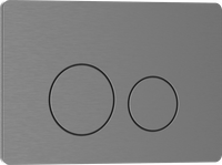 Комплект 3в1 IBERICA BLANCA инсталляция SILENCIO MINI, унитаз BILBAO ALTO белый, кнопка смыва INOX-О вороненая сталь (IB.001M.BLA.234.8180) — фото 8, Комплекты унитаз + инсталляция