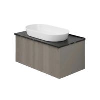 Товар: Тумба под раковину подвесная La Fenice Terra FNC-01-TER-C-80, бежевая - фото 1 Тумба под раковину подвесная La Fenice Terra FNC-01-TER-C-80, бежевая — фото 1, Тумбы под раковину