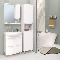 Зеркальный шкаф VIKTORIA 60 /правый/ AQUA DE MARCO 1060CVIC/R — фото 9, Зеркальные шкафы в ванную