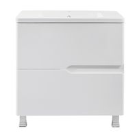 Тумба напольная с умывальником PALERMO 80 /2ящ/ AQUA DE MARCO 5080CPAL/F — фото 3, Тумбы с раковиной