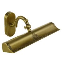 MIRELLA Светильник-карниз настенный, L31 cm, бронза 17190 — фото 1, Светильники в ванную