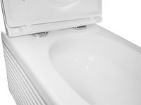 Товар: Унитаз подвесной Azario LUZIO 365х495х360 безободковый, рельефный, слив "Скрытое Торнадо", с быстросъемным сиденьем "Микролифт" арт-AZ-098-UQ - фото 6 Унитаз подвесной Azario LUZIO 365х495х360 безободковый, рельефный, слив "Скрытое Торнадо", с быстросъемным сиденьем "Микролифт" арт-AZ-098-UQ — фото 6, Подвесные унитазы