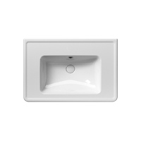 раковина подвесная CLASSIC 75x50 белый арт-8787111 — фото 1, Раковины подвесные