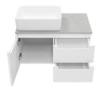 Тумба под раковину арт-CAR-01080-011П2Я — фото 2, Тумбы под раковину