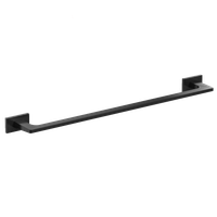 Полотенцедержатель COLOMBO DESIGN LOOK широкий цвет черный матовый арт-B1610.NM — фото 3, Полотенцедержатели