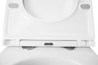 Унитаз подвесной AZARIO FLAVIA 515х360х360 слив "Торнадо", быстросъемное сиденье микролифт арт-AZ-0076-UQ1 — фото 5, Подвесные унитазы