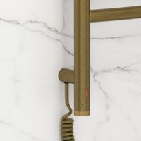 Полотенцесушитель электрический Сунержа Галант 3.1 800х500 МЭМ левый Состаренная бронза 05-6000-8050 — фото 2, Электрические полотенцесушители