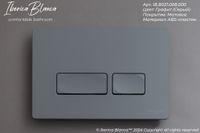 Комплект 3в1 IBERICA BLANCA инсталляция SILENCIO MINI, унитаз TOLEDO ALTO белый, кнопка смыва ESTI-R серый матовый (IB.001M.TLA.234.218) — фото 8, Комплекты унитаз + инсталляция