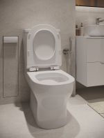 Товар: Agger унитаз-компакт, сиденье с микролифтом арт-AT13000 - фото 3 Agger унитаз-компакт, сиденье с микролифтом арт-AT13000 — фото 3, Напольные унитазы