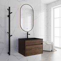 База под раковину Chiara 600 подвесная, 1 выкатной ящик soft-close, C.Oak арт-VMC-2C600CO — фото 1, Тумбы под раковину