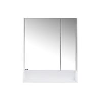 Зеркальный шкаф VIANT МАЛЬТА 60 подвесной белый арт-VMAL60BEL-ZSH — фото 2, Зеркальные шкафы в ванную