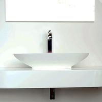 Раковина Gondola округлая, белый матовый, MonteBianco арт-13042 — фото 2, Раковины накладные