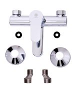 OneLife Душевая система с полимерным смесителем для ванны, хром арт-P07-844cr — фото 7, Душевые стойки