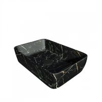 Раковина чаша Maretti UM13NS03-560MR, черный мрамор — фото 1, Раковины накладные