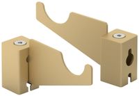 Кронштейн Кронштейн Сунержа настенный регулируемый (для ДР Эталон) / 2 шт Матовая шампань арт-022-1546-0000 — фото 2, Комплектующие для полотенцесушителей