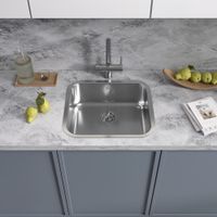 Товар: Кухонная мойка Reflexion Iseo RX2250GD брашированное золото - фото 391 Кухонная мойка Reflexion Iseo RX2250GD брашированное золото — фото 391, Кухонные мойки