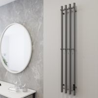 Товар: Полотенцесушитель Проксима Круг (электро.) 21х120 (скр.монтаж, унив.подкл., Графит), Альтасан арт-ПроксимаКругСП21120Г - фото 2 Полотенцесушитель Проксима Круг (электро.) 21х120 (скр.монтаж, унив.подкл., Графит), Альтасан арт-ПроксимаКругСП21120Г — фото 2, Электрические полотенцесушители