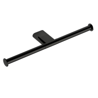 Держатель туалетной бумаги COLOMBO DESIGN MINI двойной без крышки цвет графит матовый арт-B4090.GM — фото 3, Держатели туалетной бумаги