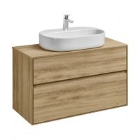 Столешница ЛИБЕРТИ 75, дуб эльвезия 1A281003LYC70 — фото 4, Столешницы под раковину