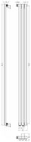Товар: Отопительный радиатор Сунержа Эстет-0 EU50 левый 1800х135 3 секции Матовый белый арт-30-0320-1803 - фото 3 Отопительный радиатор Сунержа Эстет-0 EU50 левый 1800х135 3 секции Матовый белый арт-30-0320-1803 — фото 3, Радиаторы отопления