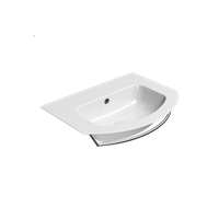 раковина подвесная/встраиваемая PURA 62x48 белый арт-8827111 — фото 1, Раковины подвесные