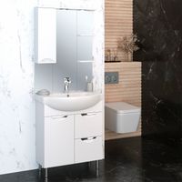 Товар: Зеркальный шкаф ELEGANSE 75 /хром/левый/ AQUA DE MARCO 1075CELE/L - фото 4 Зеркальный шкаф ELEGANSE 75 /хром/левый/ AQUA DE MARCO 1075CELE/L — фото 4, Зеркальные шкафы в ванную