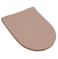 Сиденье с крышкой Artceram File 2.0 с плавным опусканием цвет Brown tortora FLA014 40 — фото 1, Сиденья для унитаза