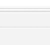 Ceramic white белый 02 20х25 (18шт) плинтус (рельеф) глянцевый 010300000210 — фото 1, Плинтуса напольные
