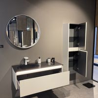 Пенал ORKA Lisbon 40 белый матовый, универсальный арт-3001187 — фото 3, Пеналы для ванной комнаты