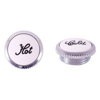 SD0051 Заглушка маркировочная на ручку(и) для смесителей 2шт., пластик — фото 1, Комплектующие