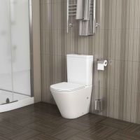 Товар: Унитаз напольный Grossman (670х380х850) безободковый,белый матовый с тонкой крышкой,микролифт,смыв торнадо,2 места арт-GR-4449MSQ - фото 7 Унитаз напольный Grossman (670х380х850) безободковый,белый матовый с тонкой крышкой,микролифт,смыв торнадо,2 места арт-GR-4449MSQ — фото 7, Напольные унитазы