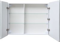 Зеркальный шкаф Aquanet Оптима 100 с LED подсветкой арт-00341427 — фото 5, Зеркальные шкафы в ванную