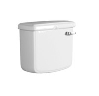 Бачок SIMAS ARCADE Настенный на средней трубе с фронтальной ручкой смыва цвет белый AR812B — фото 2, Комплектующие для туалета