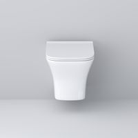 Унитаз подвесной Grossman Galaxy GR-4476S (485х345х360) безободковый,белый с тонкой крышкой,микролифт,1 место — фото 2, Подвесные унитазы