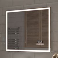 Зеркало с подсветкой VIGO Geometry Media voice 800 048 — фото 4, Зеркала в ванную комнату