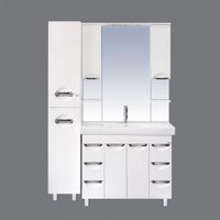 Зеркальный шкаф арт-П-Соф02120-011Св — фото 1, Зеркальные шкафы в ванную