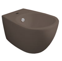 Биде SIMAS VIGNONI подвесное с одним отверстием цвет мока матовый VI19/F85.MM — фото 1, Биде подвесные