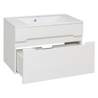 Тумба подвесная OLIVIA 80 /1 ящ/ AQUA DE MARCO 2080COLI/H — фото 3, Тумбы под раковину