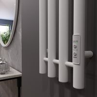 Полотенцесушитель Проксима Круг (электро.) 21х120 (скр.монтаж, унив.подкл., Белый матовый), Альтасан арт-ПроксимаКругСП21120БМ — фото 4, Электрические полотенцесушители