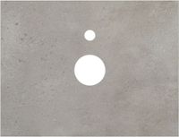 Столешница Aquanet Nova Lite 60 серый арт-00257608 — фото 2, Столешницы под раковину