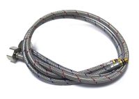 шланги подводки (M8x1/2, 700мм) арт-5942SP — фото 1, Комплектующие для смесителей