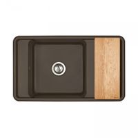 Мойка для кухни Беллис 87 870x510x250 мм, прямоуг., кофе 1A724832BS280 — фото 2, Кухонные мойки