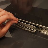 Желоб BERGES водосток WALL 600 пристенный, золото глянец, S-сифон D50 H60 боковой арт-092156 — фото 6, Душевые лотки